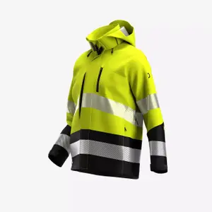 Αδιάβροχο μπουφάν softshell υψηλής ορατότητας Safety Jogger Works image-1