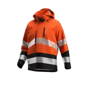 Αδιάβροχο μπουφάν softshell υψηλής ορατότητας Safety Jogger Works image-0