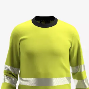 Crew neck sweater Safety Jogger Works image-1