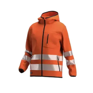 Hooded sweatshirt Safety Jogger Works Scuti HiVis image-0