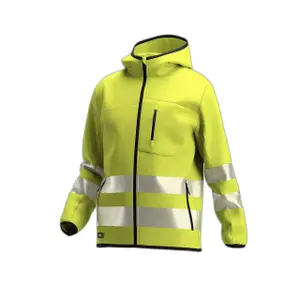 Hooded sweatshirt Safety Jogger Works Scuti HiVis image-0