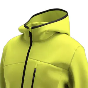 Hooded sweatshirt Safety Jogger Works Scuti HiVis image-2