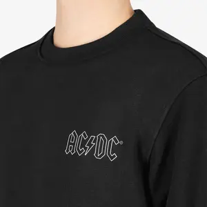 Round neck sweater with small logo Safety Jogger x AC/DC AC/DC image-2
