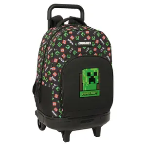Bolsa trolley para niños Safta Minecraft