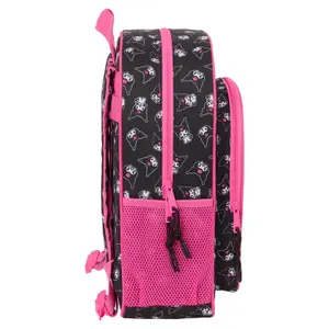 Backpack compatible with adjustable trolley Safta Hello Kitty Kuromi image-2