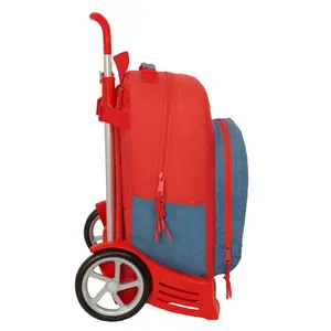 Sac à dos scolaire avec chariot amovible Safta Super Mario image-2