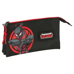 Tweehoekige etui Safta Marvel Spiderman Miles Morales