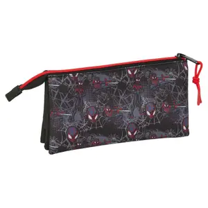 Tweehoekige etui Safta Marvel Spiderman Miles Morales image-1