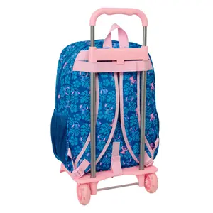 Mochila escolar con carro con ruedas Safta Stitch & Angel Modèle 180 image-1