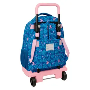 Mochila escolar con carro con ruedas Safta Stitch & Angel 2XL image-1