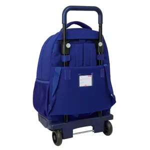 Mochila escolar con carro desmontable Safta Atletico de Madrid image-1