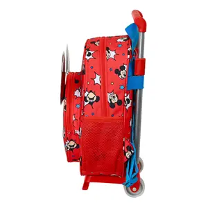 Children's trolley backpack Safta Mickey image-1