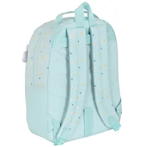 Adaptable backpack trolley child Safta Daisies ECO image-1