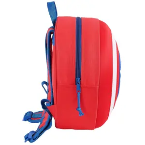 Round backpack captain america child Safta 3D image-2