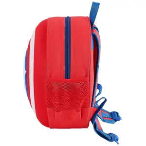 Round backpack captain america child Safta 3D image-3