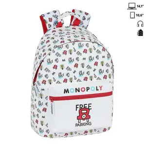 Children's computer backpack Safta Monopoly image-0