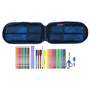 Pen case with 4 complete cases for children Safta Bestway Skate image-0