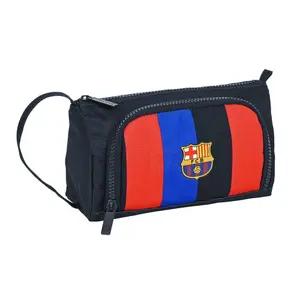 Pencil case with folding pocket for children Safta FC Barcelona image-0