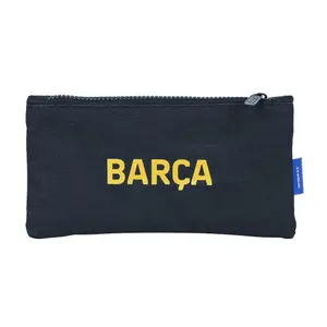 Double zippered pencil case for children Safta FC Barcelona image-1