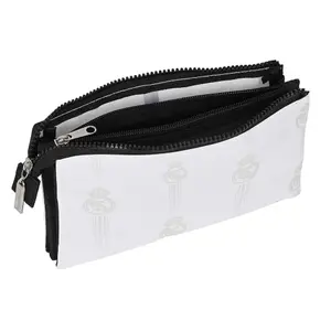 Children's 3-compartment pencil case Safta Real Madrid image-1