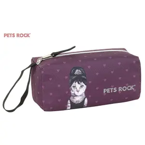 Children's toiletry bag Safta Pets Rock Breakfast image-0