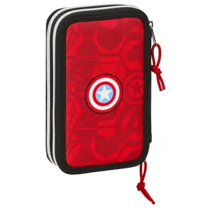 28-piece children's double Pencil case Safta Marvel Avengers Infinity image-1