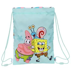 Bolsa de cuerdas Safta Sponge Bob Stay Positive image-0