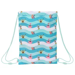 Bolsa de cuerdas Safta Sponge Bob Stay Positive image-1