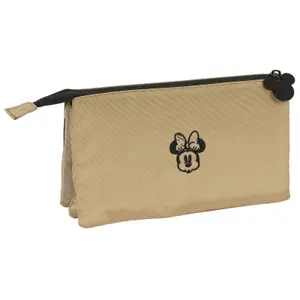 Triple pencil case for girls Safta Disney Minnie Premium image-1