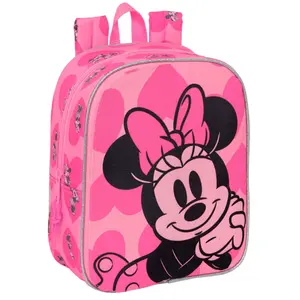 Adaptable backpack for girls Safta Disney Minnie Loving image-4