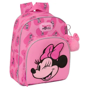 Adaptable backpack for girls Safta Disney Minnie Loving image-0