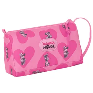 Trousse remplie avec poche rabattable fille Safta Disney Minnie Loving Spring image-1