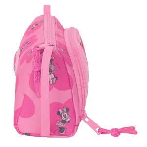 Trousse remplie avec poche rabattable fille Safta Disney Minnie Loving Spring image-2