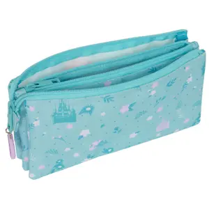 Triple pencil case for girls Safta Disney Frozen 2 Hello Spring image-2