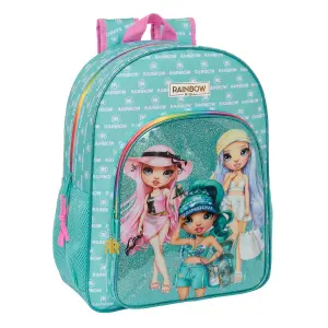 Adaptable backpack for girls Safta Rainbow High Paradise image-0