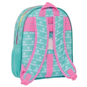 Adaptable backpack for girls Safta Rainbow High Paradise image-1