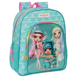 Adaptable backpack for girls Safta Rainbow High Paradise image-0