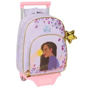 8412688542970-trolleytasche-madchen-safta-disney-wish-lila-rosa-gold-33x14x42-cm