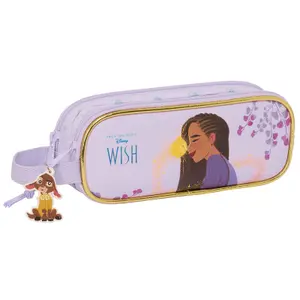 Girls' double pencil case Safta Disney Wish