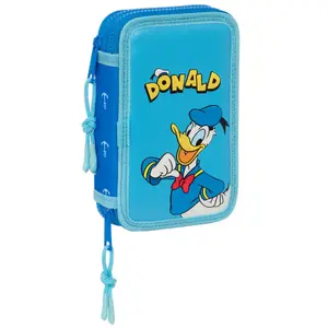 Dubbelt pennskrin för barn Safta Disney Donald Duck image-0