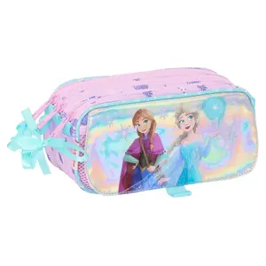 Triple pencil case for girls Safta Disney Frozen 2 Cool Days image-0