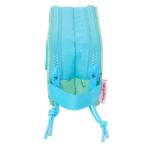 Girls' double pencil case Safta Disney Stitch Aloha image-2