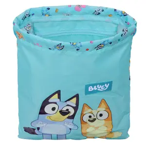 Sac à ficelles enfant Safta Bluey image-3