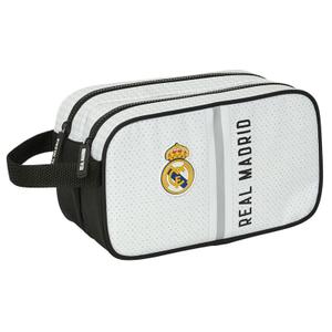 Adaptable toiletry bag with two separate compartments Safta Real Madrid 24/25