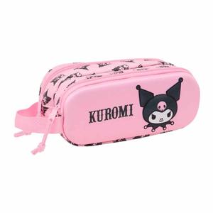 8412688612390-children-s-pencil-case-safta-hello-kitty-kuromi-3d-pink-21x6x8-cm