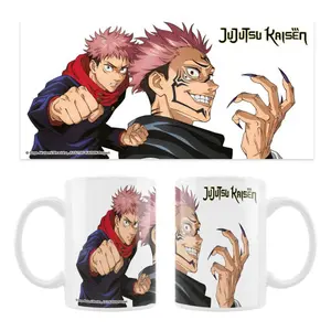 Tazza in ceramica Sakami Jujutsu Kaisen - Yuji & Sukuna image-0
