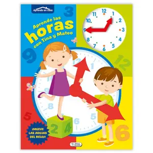 Book 8 pages learn the time Saldana image-0