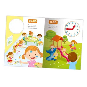 Book 8 pages learn the time Saldana image-1