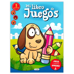 Activity book 96 pages my big game book Saldana image-0