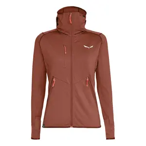 Women's hybrid hooded jacket Salewa Agner image-0